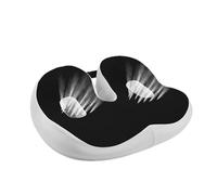 Cojín de espuma para asiento, cojín de espuma cómodo para asiento de coche, almohadilla correctora para largas horas de sentado para trabajar, leer