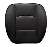 Cojín De Espuma Viscoelástica Para Asiento De Coche: De La Presión Del Coxis La Cintura, Estilo Cuña Transpirable Negro, Cincuenta Cinco Por Cincuenta Cuatro Centímetros + Bolsillo De Alm