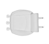 Cojín de espuma viscoelástica para piernas Tesla para Model Y & Model 3, funda de asiento ampliable de piel sintética, acolchado ergonómico para mayor comodidad en viajes largos, negro (blanco)