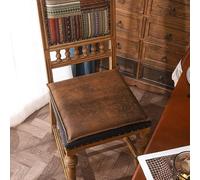 Cojín de espuma viscoelástica para sofá con almohadilla de asiento de gamuza, antideslizante, impermeable, almohada cuadrada para oficina y sala de estar, 5,4 x 50 x 3 cm, decoración cómoda y elegante