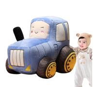 Cojín de felpa para vehículos - Peluche tractor, animales de peluche | Bonito tractor de peluche, cojines decorativos para niños decoración del hogar coche toel cojín decoración animal juego