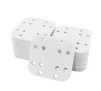 Cojín de filtro humidificador ITROLLE 20 unids estilo cuadrado Nylon blanco absorción de minerales almohadillas reemplazo descalcificación pad para LEVOIT LV600HH humidificador filtro mineral pad