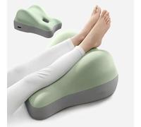 Cojín de glúteos for parejas, almohada de espuma viscoelástica en forma de cuña for parejas y embarazo. Almohada de cuña for dormir for adultos. Cojín multiposición for sentarse y acostarse.(Green)