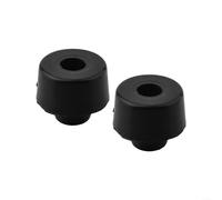 Cojín de goma para parachoques de 2 piezas para Toyota para TACOMA 2005 a 2021 y para TUNDRA 2000 a 2021 OEM Fit
