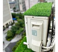 Cojín de goteo para aire acondicionado para unidades exteriores - Almohadilla superior para aire acondicionado de ventana para evitar que caiga el ruido del goteo de agua - Cubierta de césped artific