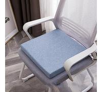 Cojín de látex natural para silla de oficina y coche, diseño antideslizante para mayor comodidad y apoyo, se adapta a sillas de oficina estándar y asientos de coche