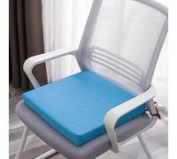 Cojín de látex natural para silla de oficina y coche, diseño antideslizante para mayor comodidad y apoyo, se adapta a sillas de oficina estándar y asientos de coche