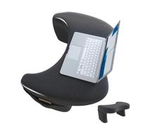 Cojín de lectura para juegos, cojín de ordenador con estante, escritorio para ordenador portátil con varios bolsillos para accesorios, adecuado para juegos, sofás, libros, sofás, casa, interiores