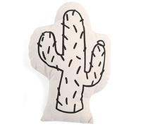 Cojín de lona con diseño de cactus