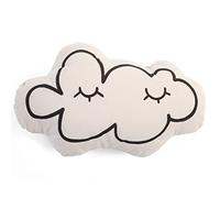 Cojín de lona con diseño de nubes