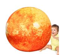 Cojín de luna - Planeta analógico educativo cojín de peluche - 10 x 10 pulgadas fácil de la decoración del hogar cojín lento, juguete de peluche de peluche lunar realista