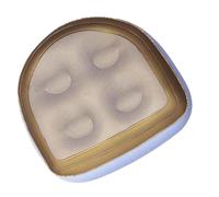 Cojín de malla de secado rápido con | Cojín de asiento inflable antideslizante para adultos, para interiores y exteriores, bañera, spa, piscina, ducha, salón