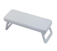 Cojín de mano plegable de piel sintética suave para estudio, uso doméstico, técnico, brazo de piel sintética, cojín plegable para uso en salones de belleza