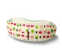 Cojín de meditación, relleno de trigo sarraceno, funda de algodón orgánico lavable, asa de transporte, comodidad consciente, reduce la presión del coxis y mejora la postura, loto fucsia