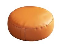 Cojín de meditación textil for el hogar, tapete suelo Simple, cojín Yoga for for interiores y exteriores para Doméstico(Orange)