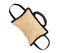 Cojín de mordedura de perros con un juguete tonto con mango, para cachorros y perros grandes | Diseño amigable para el usuario para capacitación interactiva, cuidado y utilización física dentro