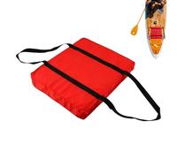 Cojín de natación lanzable, 41,9 x 35,8 x 6,5 cm, rectangular, portátil, impermeable, cojín de flotabilidad, para pescadores, kayaks, familias, equipos de rescate, canoas, kayaks, embarcaciones