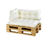 Cojín de palé, cojín de asiento acolchado de alta calidad para jardín, cojín de tela de tapicería para sofá, ideal para la vida al aire libre y comodidad