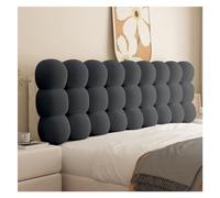 Cojín de pared acolchado para cabecero, cabecero montado en la pared, cojín de apoyo para leer y descansar mientras estás sentado en la cama, dormitorio, sala de estar