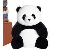 Cojín de peluche de panda - Peluche de peluche | Cojín relleno de peluche, cómodo peluche acento de habitación, acogedor compañero de sueño, muñeca suave regalable para niños,