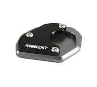 Cojín De Pie De Soporte Lateral De Pie, Motocicleta CNC Placa De Soporte De Aluminio Almohadilla For Triumph Trident 660 (Color : Titanium)