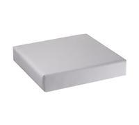 Cojín de piel gruesa impermeable de alta calidad con base antideslizante para sillas de comedor, sofás y sillones, 45 x 45 x 10 cm (gris) ideal para cocina, oficina y sala de estar
