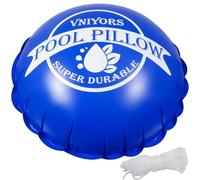 Cojín de piscina XXL para cubierta de piscina redonda y invierno, 120 x 120 cm, cubierta inflable con 366 cojines