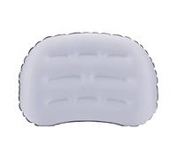Cojín de playa de aire - Cojín de camping ergonómico inflable | Cojín lumbar portátil para el cuello, agradable al tacto, ligero cojín de viaje para camping, senderismo, aire libre, vuelo, viaje en