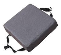 Cojín de presión de 16 x 16 x 2 pulgadas/40 x 40 x 5 cm, Cojines Gruesos con partículas Antideslizantes y Hebillas, adecuados para comedores/oficinas y Vienen con Fundas de Asiento extraíble