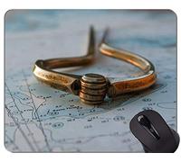 Cojín de ratón de Encargo único del Mapa Mousepad, cojín de ratón de Goma del Mapa de los territorios históricos Mapa Marino de los territorios Marinos