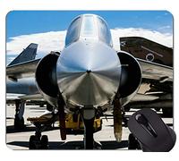 Cojín de ratón de Goma Natural, Base de Goma Antideslizante Mousepad de la Guerra de la Lucha de los Aviones