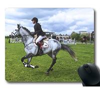 Cojín de ratón de la Carrera de Caballos, Caballo Ecuestre del Animal, Estera del ratón del Caballo