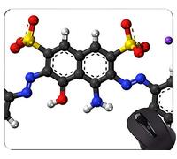 Cojín de ratón de la matemáticas de la geometría de la química de la ciencia personalizado, cojín de ratón de goma de Amido