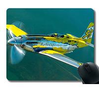 Cojín de ratón del Juego, cojín de ratón Militar del combatiente P 51 para la Estera del ratón de la Mesa o del Juego de la Oficina