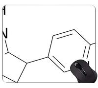 Cojín de ratón del Juego de la matemáticas de la geometría de la química de la Ciencia aduana, cojín de ratón de Goma de la química