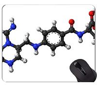 Cojín de ratón del juego del estilo dibujado tema de la ciencia, cojín de ratón de goma del formiminotetrahydrofolate