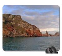 Cojín de ratón del Juego del Paisaje de la Naturaleza, Ensenada de Anstey, cojín de ratón de Devon, cojín de ratón (cojín de ratón de los océanos)
