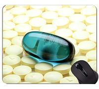 Cojín de ratón del juego del tema de la ciencia, sobre la base de goma antideslizante Mousepad