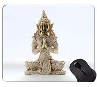 Cojín de ratón del juego, estatua estatua Buda Zen Alfombrillas De Ratón