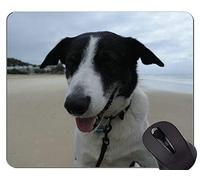 Cojín de ratón del perro del amigo del pastor alemán, alfombrilla de raton del perro