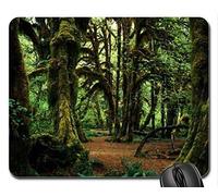 Cojín de ratón Fino y Durable del Borde de Costura, The Mossy Forrest Mouse Pad, Alfombrilla de ratón (Bosques Cojín de ratón)