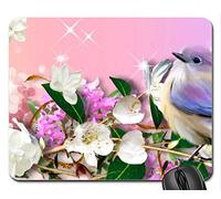 Cojín de ratón fresco hermoso del pájaro, un pequeño pájaro me dijo el cojín de ratón, alfombrilla de ráton