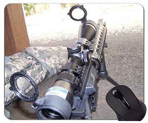 Cojín de ratón Original de Encargo de la Serie del Leopardo, cojín de ratón de Goma del Francotirador de la Fiesta del té de los Armas