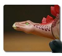 Cojín de ratón original de encargo de la serie del leopardo, cojines de ratón fósiles del Stegosaurus del dinosaurio