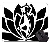 Cojín de ratón Personalizado, Base de Goma Antideslizante Mousepad del Alma de Buddha del Ejercicio