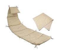Cojín de Recambio de Tela para Hamaca y sombrilla, actualice su Hamaca Colgante de Exterior, su Tumbona Colgante, su Chaise con Accesorios Resistentes y Elegantes