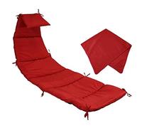 Cojín de Recambio de Tela para Hamaca y sombrilla, actualice su Hamaca Colgante de Exterior, su Tumbona Colgante, su Chaise con Accesorios Resistentes y Elegantes