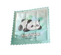 Cojín de refrigeración para asiento de coche, alfombrilla de refrigeración para perros, esterilla de refrigeración de gel plegable, 34,5 x 34,5 cm, reservas para gatos, cojín para silla de hielo para
