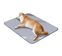 Cojín de refrigeración para mascotas - estera de sueño resistente al calor, cama transpirable suave | 17.72x13.78x0.39 pulgadas autoactivado capa de de frío, plegable Cool Comfort Dog Cat