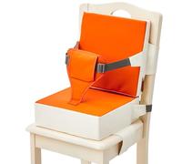 Cojín de refuerzo de asientos para niños - refuerzo de mesa de comedor no slip, correas elásticas ajustables | Cojín de silla infantil extraíble para comer, soporte para comidas